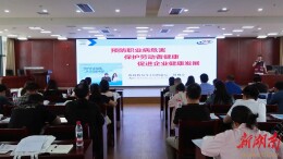 鹤城区举行“健康科普行——万场健康知识讲座”活动