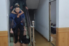 江华瑶族自治县成功避险一起洪涝灾害 老人安全转移