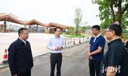 胡贺波李永亮调研督导第六届湖南旅发大会重点项目建设
