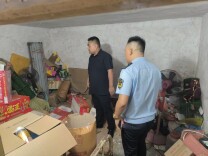 插旗镇开展烟花爆竹“打非治违”专项整治行动