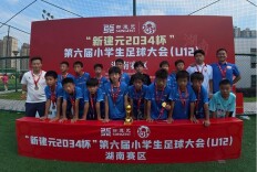 雨湖区九华和平科大小学足球队成功晋级“2034杯”全国总决赛