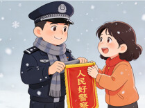双重肯定！这个派出所一天连收两面锦旗