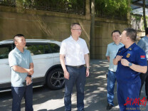 杨钦涵带队督导检查安全生产工作