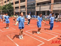 邵东市城区二小：引入AI裁判，学生运动热情高涨