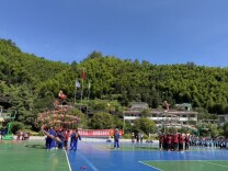 城步：多部门携手 非遗吊龙走进乡村校园