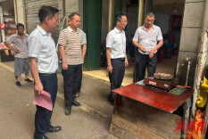 衡南县栗江镇：党员“吹哨”护平安 党建引领守底线