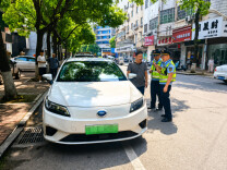 湘潭交通、交管联合打击暴力冲关网约车