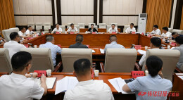 韦朝晖主持召开全市竹业产业链建设工作座谈会