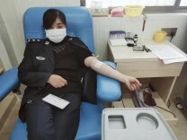 藏蓝映初心 热血暖人间——记无偿献血奉献奖获得者杨立君