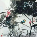 满纸山花入墨香