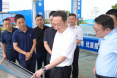 许凡调研项目建设并检查安全生产工作