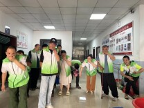 以练筑牢安全防线 衡东县托养机构开展残疾人消防演练