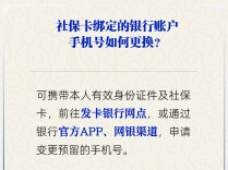 【人社日课·说卡】6月15日 社保卡绑定的银行账户手机号如何更换？