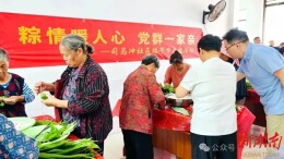 把“家”文化暖进民心，湖南理工职院驻点村开展端午主题活动