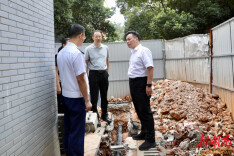 刘迟辉到花山街道暗访检查消防安全工作