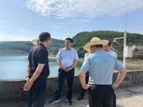 余勋伟赴大圳灌区督导防汛保安与项目建设