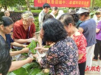 粽叶飘香迎端午·幸福和谐邻里情——赤岗岭社区党委组织开展端午节主题活动