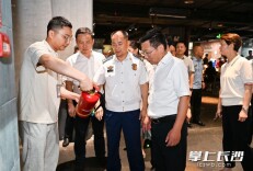 陈博彰“四不两直”检查督导安全生产工作