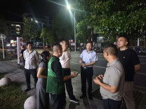 邵阳开展空气质量站点周边夜间专项巡查