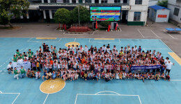 “子纯”再启航！点亮乡村少年梦想 体育公益援教走进宁乡罗巷小学