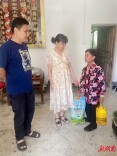 祁东县公路建设养护中心开展端午节前监测户走访慰问活动