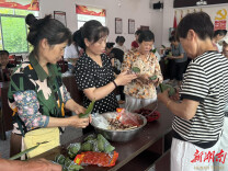 粽叶飘香迎端午 爱心服务暖梅山——渌口区龙船镇梅山村开展端午节暖心活动