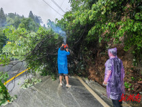 永顺县颗砂乡干群同心筑牢防汛安全防线
