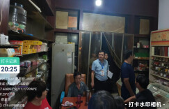 洋溪镇开展“九小场所”消防安全“过筛式”排查