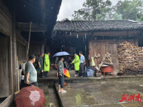 永顺县毛坝乡抓实抓细防汛工作