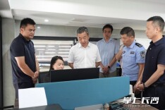陈竞在浏阳市调研督导烟花爆竹产业安全生产工作