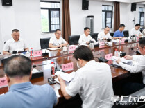 陈博彰在马栏山视频文创产业园调研园区高质量发展、音视频装备产业链建设并召开座谈会