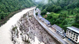石门壶瓶山紧急处置滑坡险情，6名群众安全转移