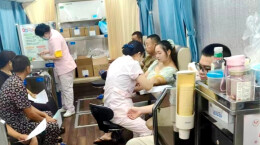 平凡善举汇聚乡间大爱！桃源观音寺镇108名“好汉”为爱献血
