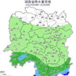 75个乡镇累计雨量超50毫米，沅水支流渠水水位超警戒