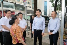 阚保勇专题调研城市品质提升工作