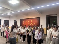 走读“红色摇篮” 石子冲社区研学活动重温初心之路
