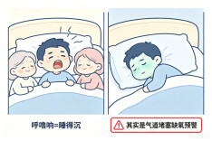 打鼾不是“睡得香”可能是身体在“求救”
