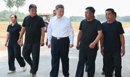 习言道｜走到田间地头，总书记说完夏粮说秋粮