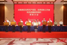 武陵源区税务局荣获武陵源区“两优一先”表彰