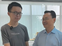 贺永辉参观湖南农大，刘仲华院士：如果选择湖南农大，我将当你的导师