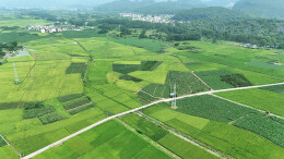 连片沃野织锦绣