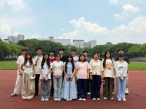 长沙民政职院软件学院成功开展“活力赛场”——趣味运动接力赛活动