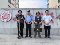 平江天岳芙蓉学校：双岗联动值守   守护学子平安路