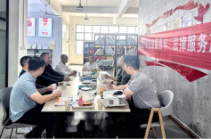 联动“送法入企” 以法治力量护航“企业服务年”