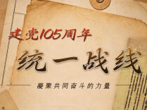 建党105周年，统一战线，凝聚共同奋斗的力量！