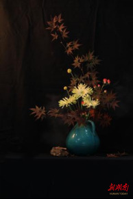 于方寸草木绘百年荣光 中南林业科技大学举办插花与微景观作品展