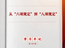 学习手记｜从“六项规定”到“八项规定”