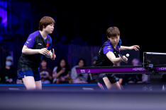 王曼昱/蒯曼直落三局 晋级WTT美国大满贯女双决赛