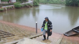 水库巡坝人胡启全：三年丈量大坝，一心守护安澜