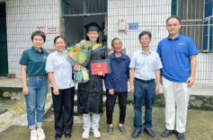 湖南这场一个人的毕业典礼背后 有着这么多的温暖瞬间